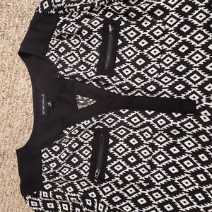 Aztec print top